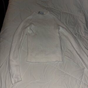 Zara Soft White Knit Top